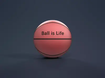Basketball Free 3D print model