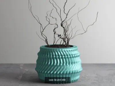 20 vase pot 3d print pack collection