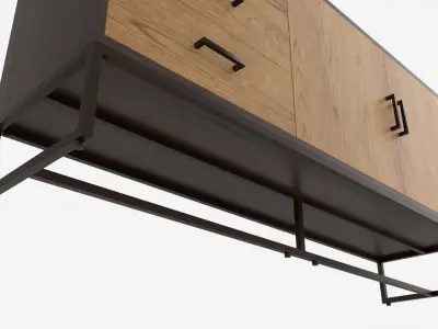 Sideboard Amsterdam 03 3D model