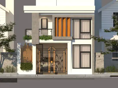 House Model First Floor 3D model
