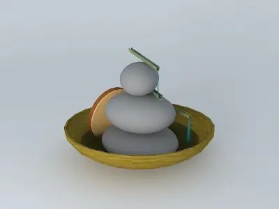 Oriental Source Free 3D model