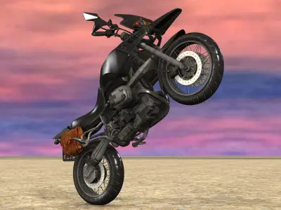 Sport Bike Vehicle 3D model