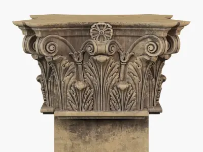 Classic capital models 3D model