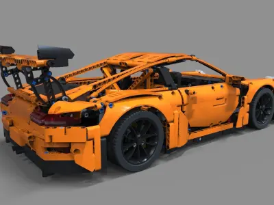 Lego Car GT3 3D model