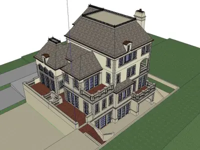 Regal-Luxury-Villa Area-012 3D model