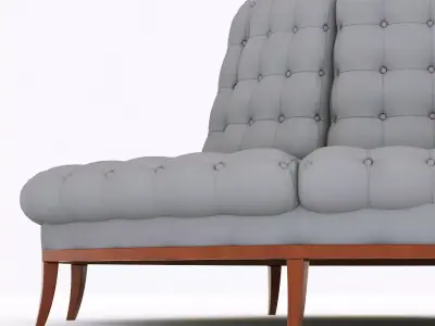 capitone sofa 3D model