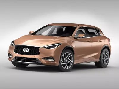 Infiniti Q30 2016 3D model