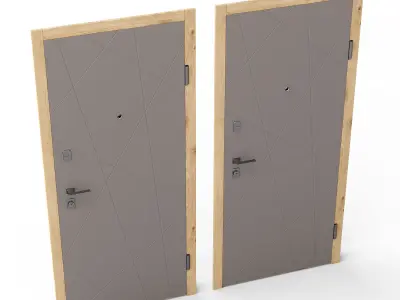 Heanry Door 3D model