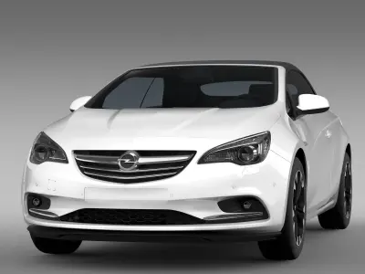 Opel Cascada 2017 3D model
