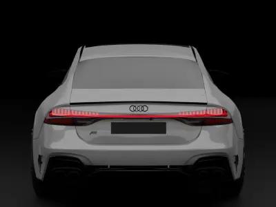 Audi RS 7-R ABT 3D model
