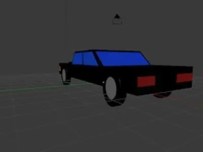 1976 Cadillac Coupe De Ville  3D model