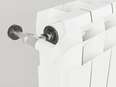 Wall Radiator 3D model