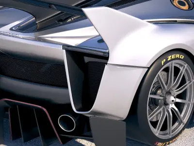 Ferrari FXX K Evo 2018 3D model