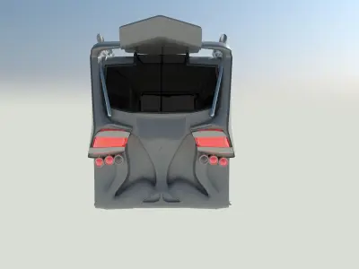 bus matatu 3D model buy