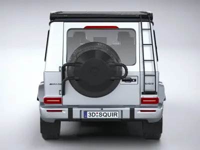 Mercedes-Benz G63 AMG 2025 LowPoly 3D model