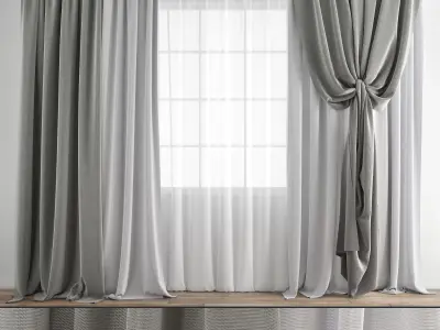 curtain 468 3D model