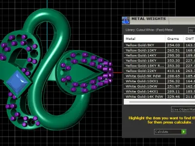LOUISE DIAMOND ENGAGEMENT RING 3D PRINTABLE MODEL 3D print model