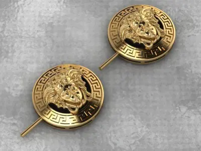 Fashion Earring 3D print model