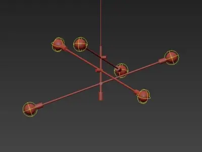 Mobile Chandelier 3D model