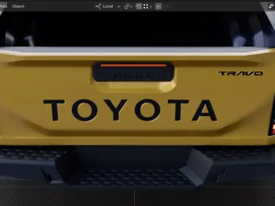 Toyota Hilux 2026 - Travo 3D model