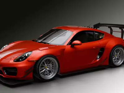 Porsche Cayman  3D model