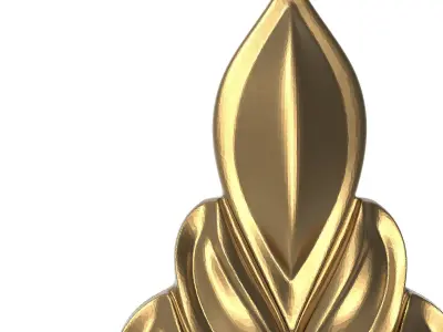 decorative pattern ready for 3D printing 3D model 37