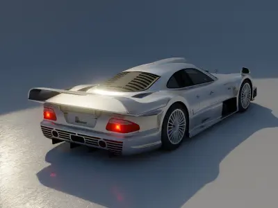 CLK GTR 1999 3D model
