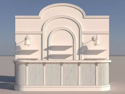 Cocktail Bar 3D model