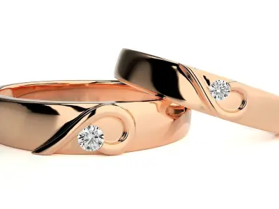 Wedding Band - 790 3D print model