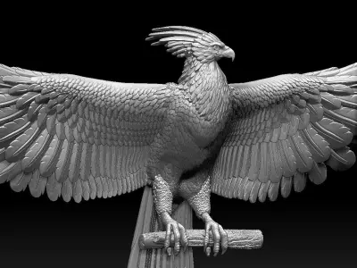 phoenix 3D print model