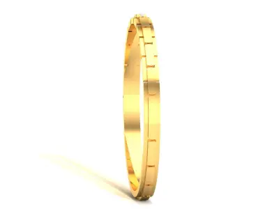 Band 3dm Render Details gold ring with diamonds 3D print model