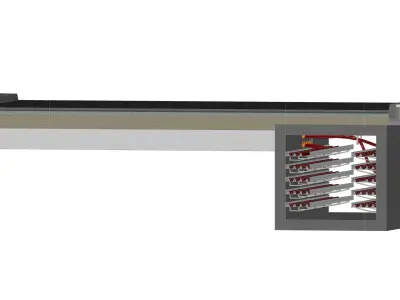 Power cables collector Free 3D model