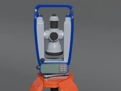 Theodolite - Generic Model 3D model