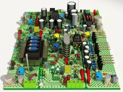  Circuit Board 3D model