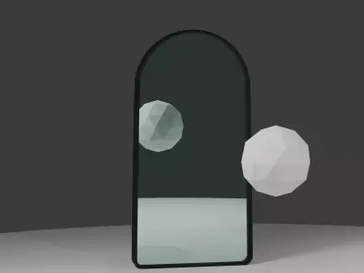 Large Mirror Free 3D model