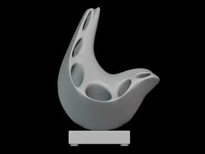 Modern Art Sculpture 3D model