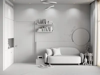 interior 056 3D model
