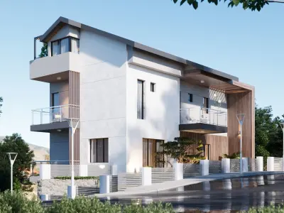 Villa Design Exterior 3D Model 3D model