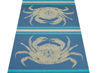Rug Set 939 3D model