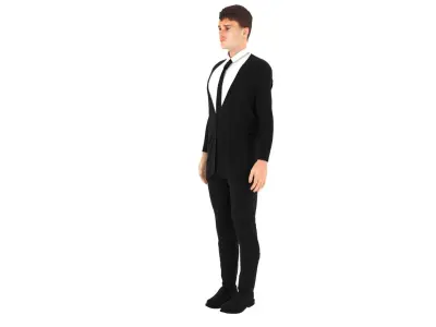 Antoine Griezmann Low-poly 3D model