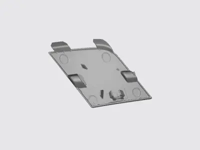 Vw Scirocco Gts Front Bumper tow Cover 3D print model