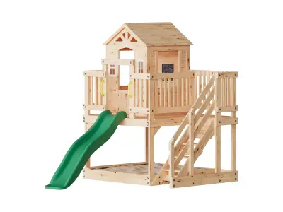 SILVERTON CUBBY HOUSE 3D model