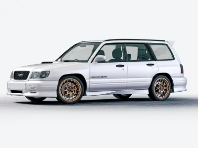 Subaru Forester STI SF5 2001 3D model