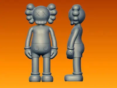  Resin Colorful Bear  - Decor - 3D print 3D print model