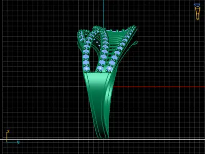 Women Ring 3DM Womens Ring 3d models 3D print model 3D print model 62