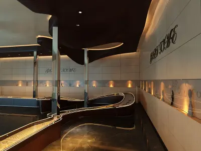 Watch Store interior with hand model included 3D model