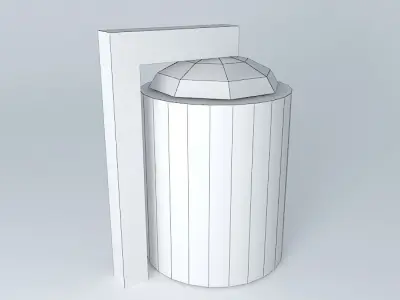 Konya Sugar Torque Silo Free 3D model