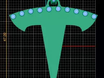 gold sword pendant  3d printable model  3D print model