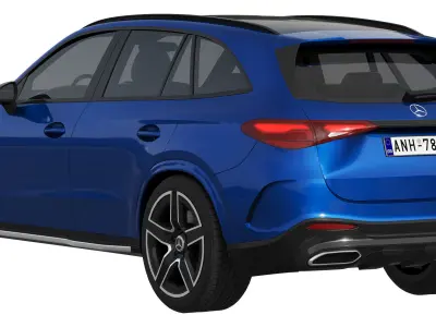 Mercedes-Benz GLC AMG-Line 2023 3D model