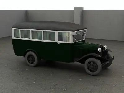 GAZ 03 30 3D model